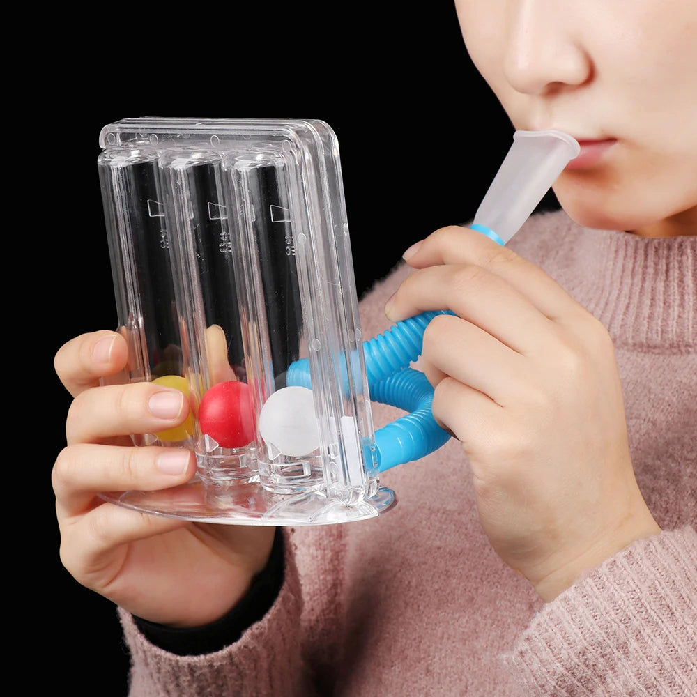 3-Ball Lung Breathing Trainer