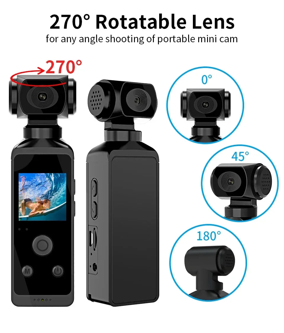 Pocket 4K Action Camera