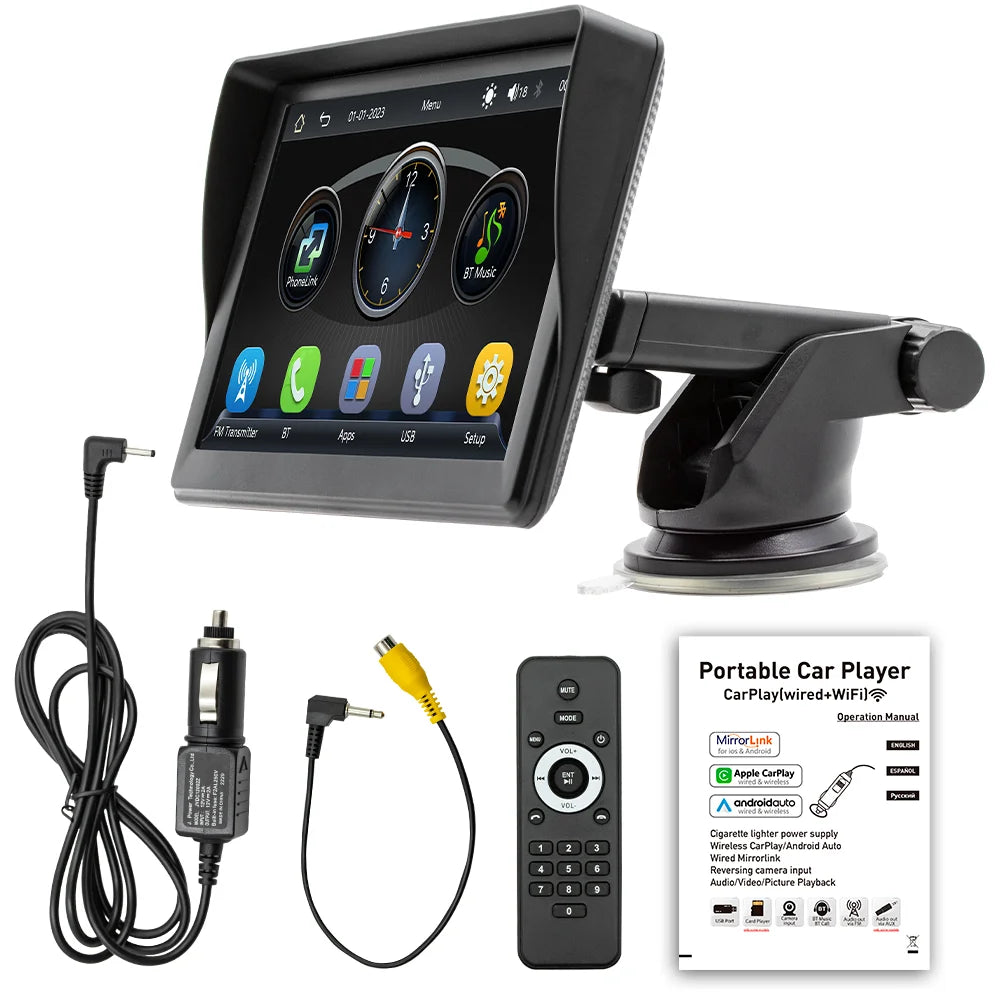 Universal 7-Inch Wireless Car Player