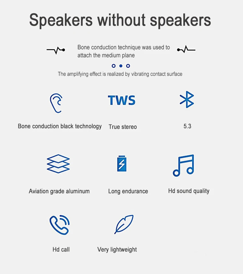 Bone Conduction Wireless Speaker