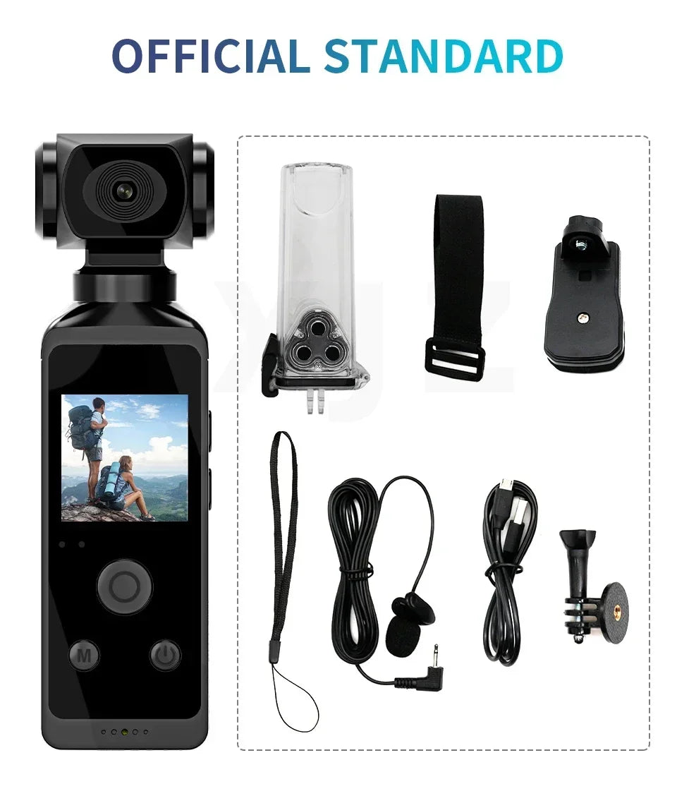 Pocket 4K Action Camera