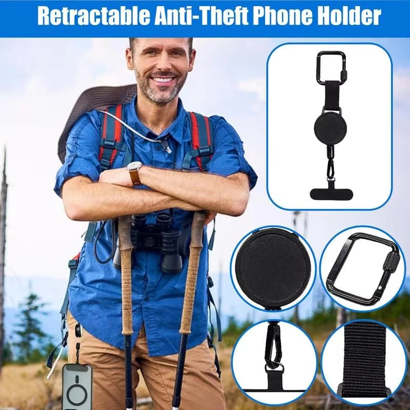 Anti-Theft Phone Lanyard Tether