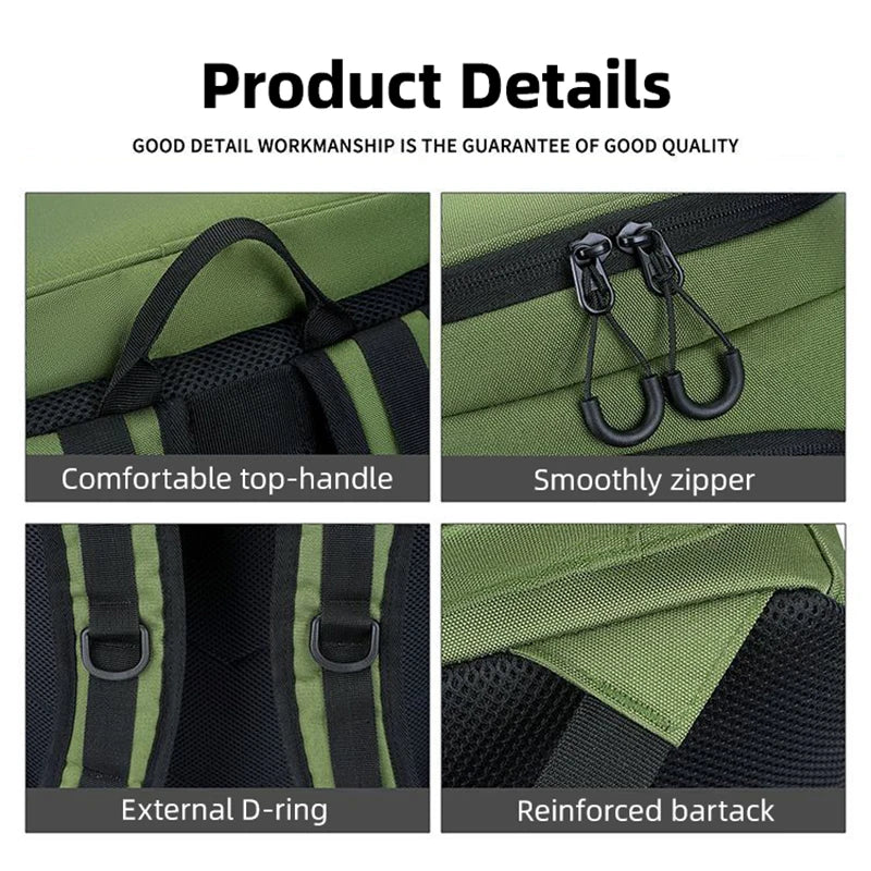50L Fishing Tackle Backpack