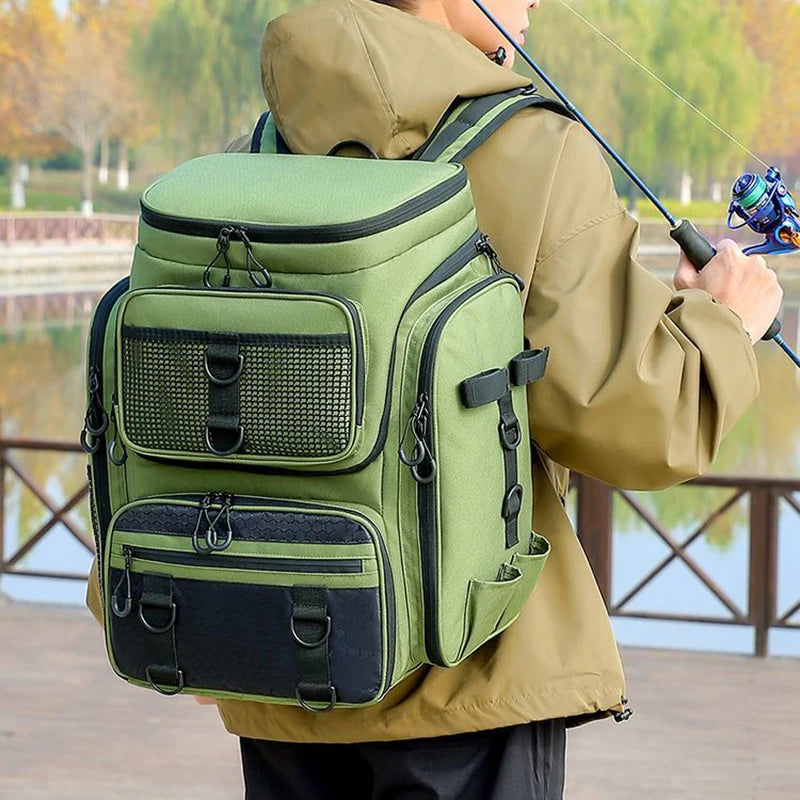 50L Fishing Tackle Backpack