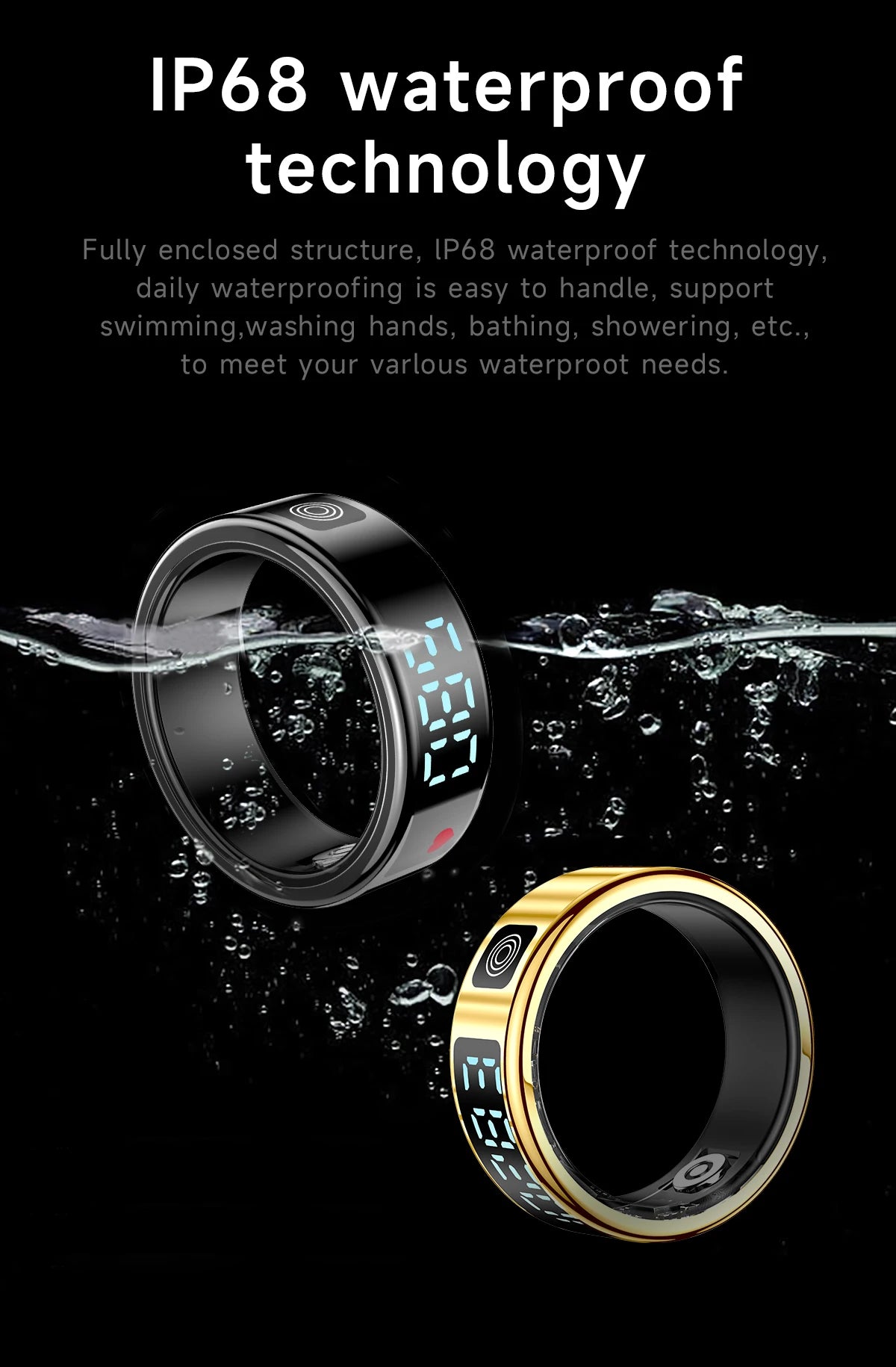 SR08 Smart Fitness Ring