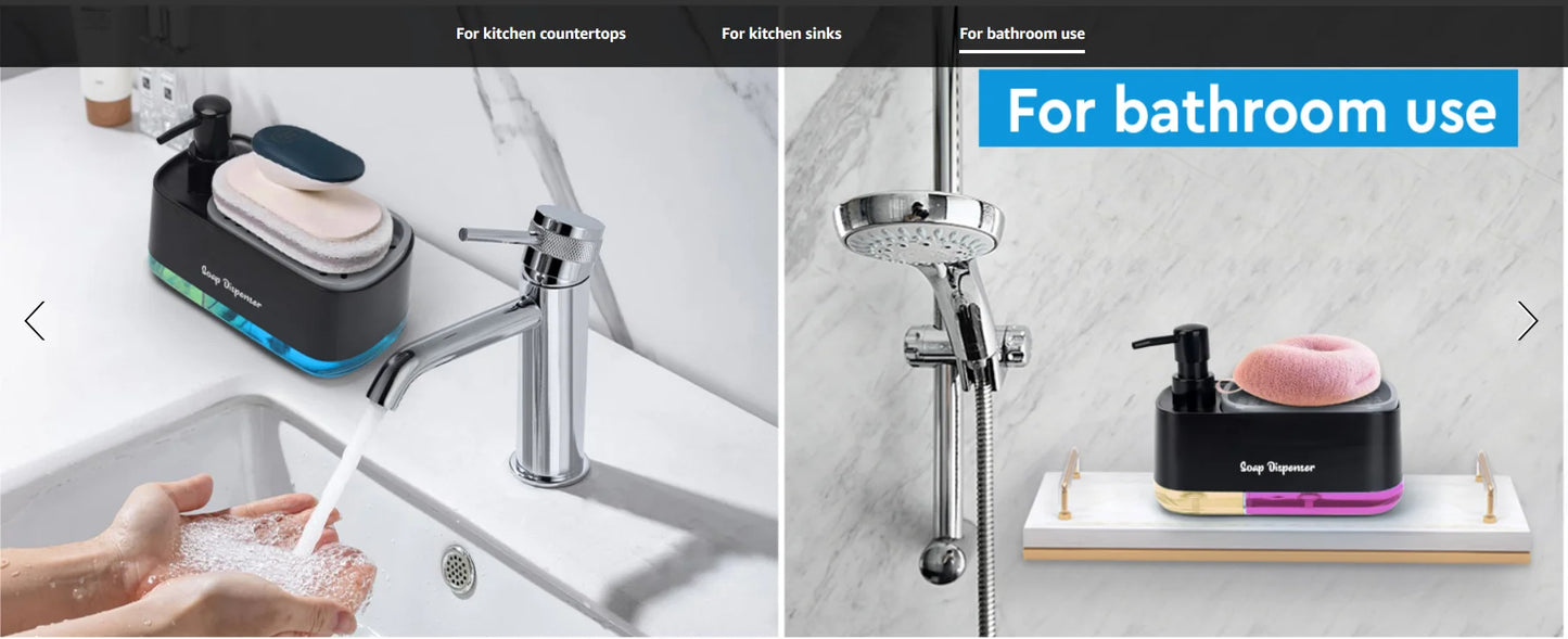 3-in-1 Kitchen Soap Dispenser