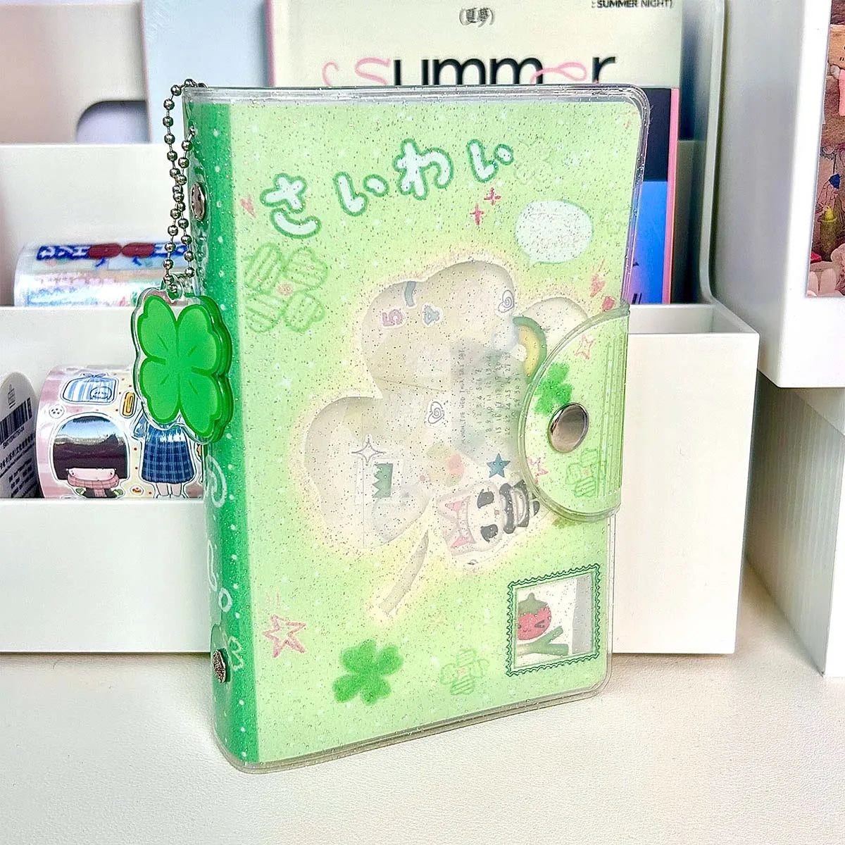 WAKAWAKA Glitter A7 Binder