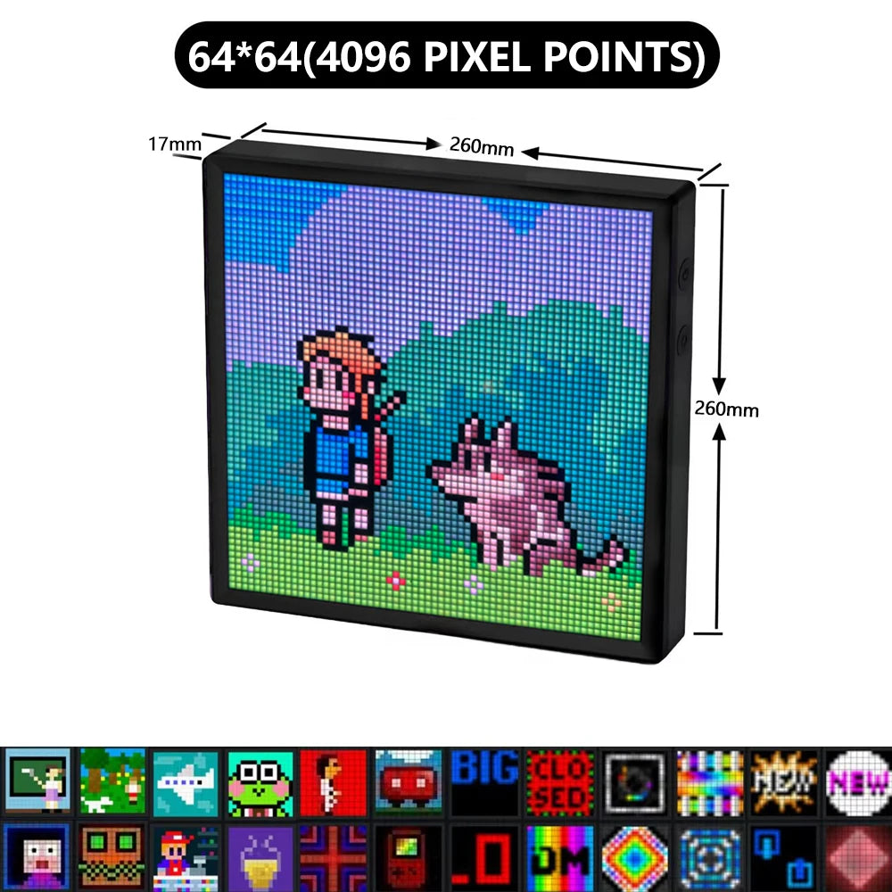 LED Pixel Art Display Panel