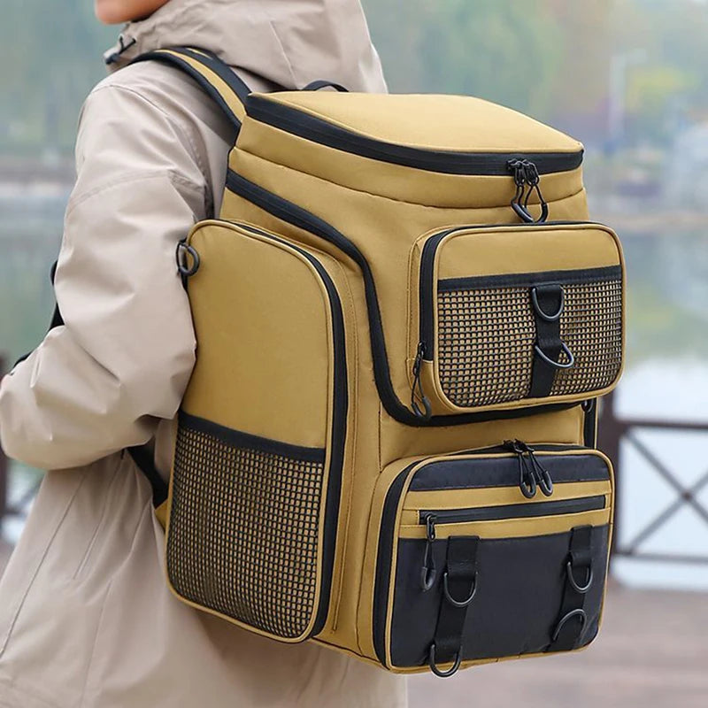 50L Fishing Tackle Backpack