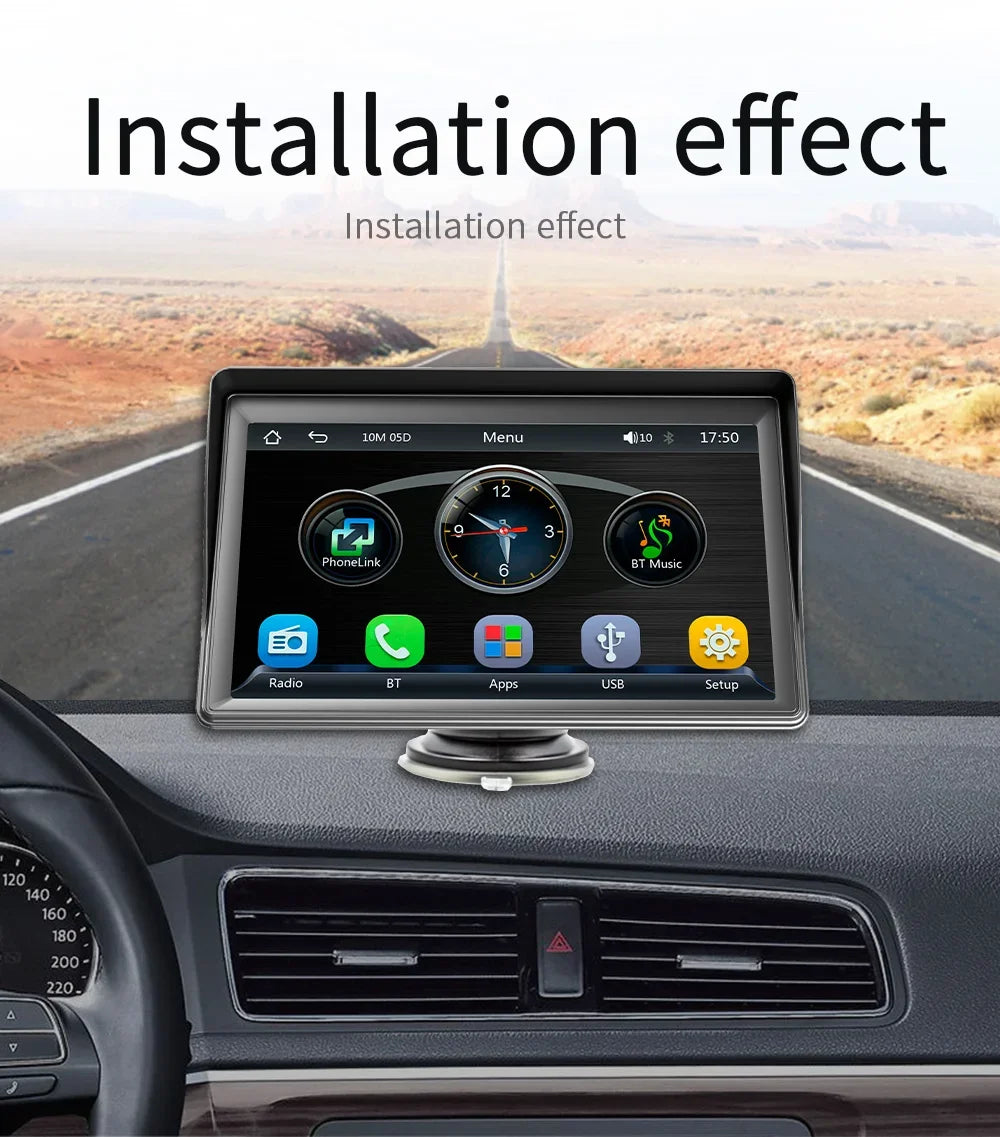 Universal 7-Inch Wireless Car Player