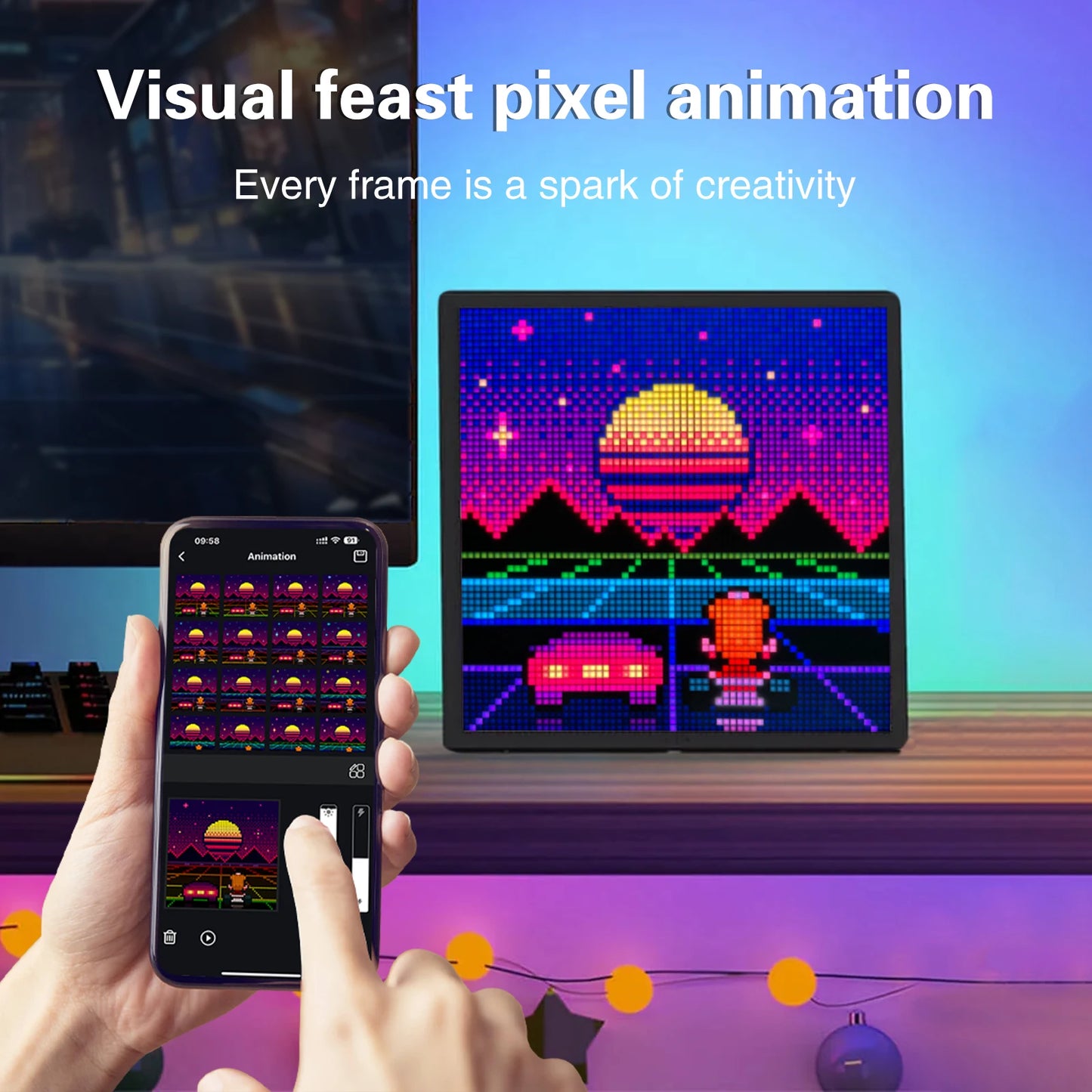 LED Pixel Art Display Panel
