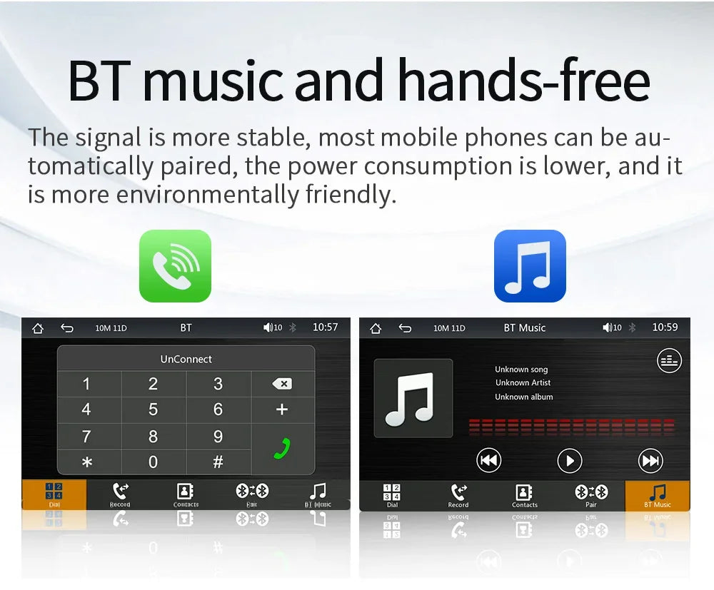 Universal 7-Inch Wireless Car Player