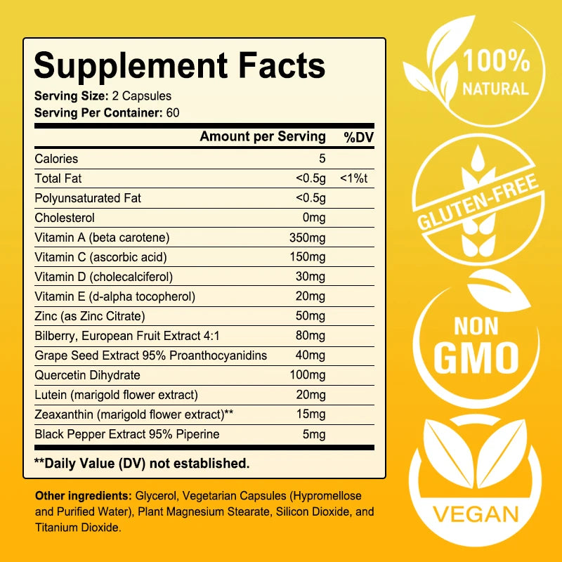 Lutein Vision Support Capsules