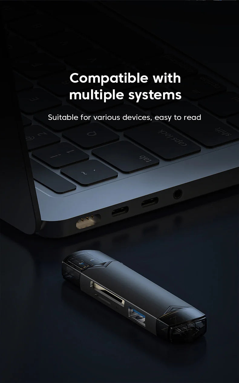 6-in-1 USB Card Reader