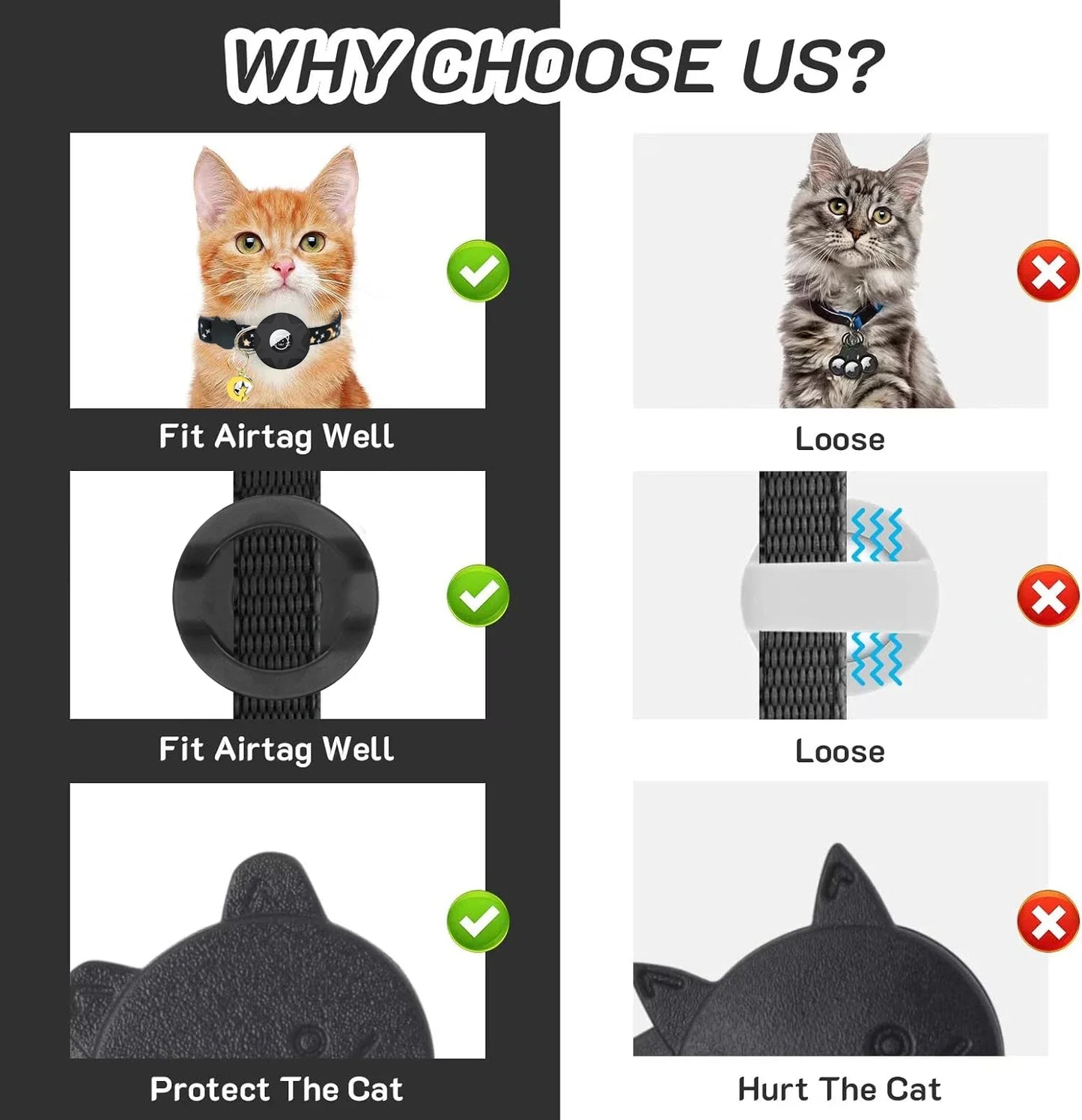 AirTag Pet Collar Charm