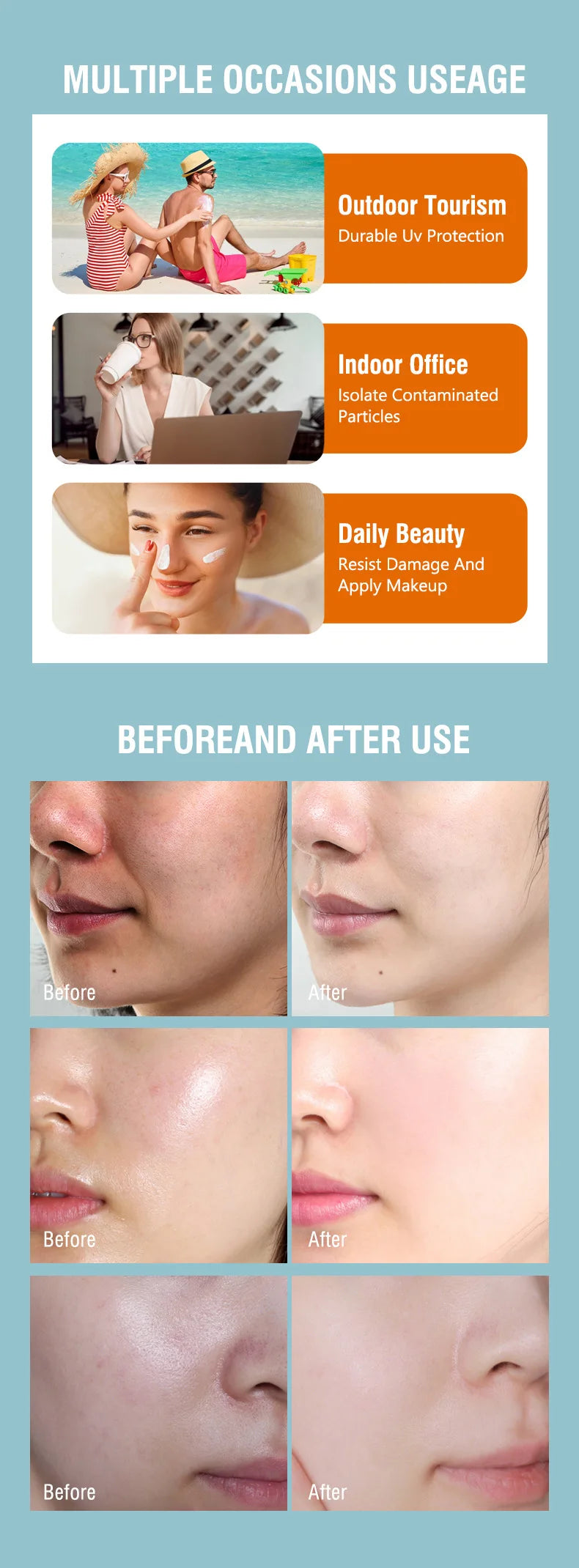 SPF 90+ Waterproof Sun Cream
