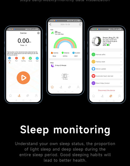 SR08 Smart Fitness Ring
