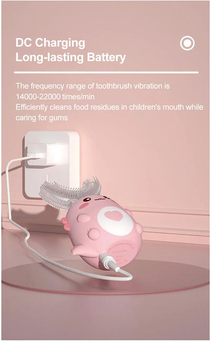 U-Shaped Electric Toothbrush Kids