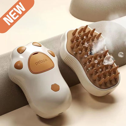 Steamy Pet Grooming Brush
