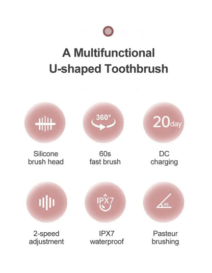 U-Shaped Electric Toothbrush Kids