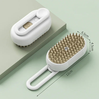 Steamy Pet Grooming Brush