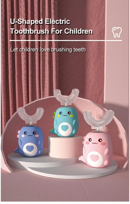 U-Shaped Electric Toothbrush Kids
