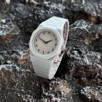 Arabic Numerals Quartz Watch