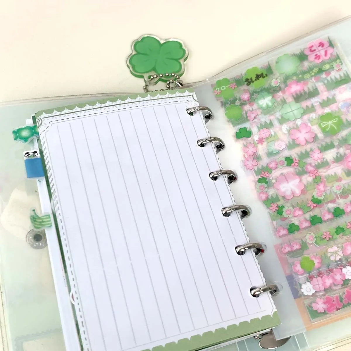 WAKAWAKA Glitter A7 Binder