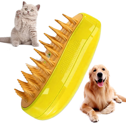 Steamy Pet Grooming Brush