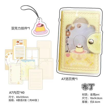 WAKAWAKA Glitter A7 Binder