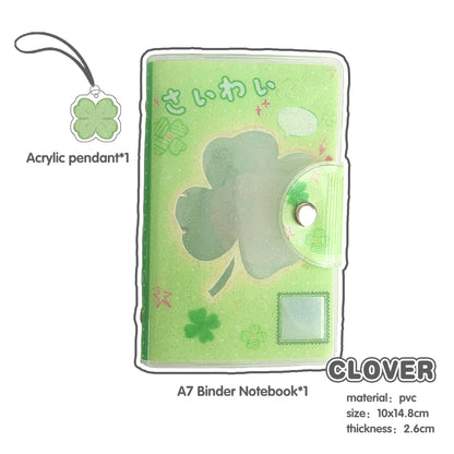 WAKAWAKA Glitter A7 Binder