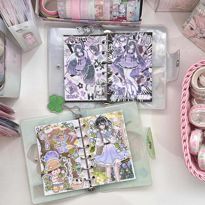WAKAWAKA Glitter A7 Binder