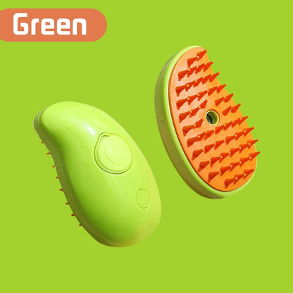 Steamy Pet Grooming Brush