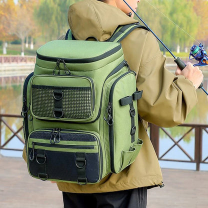 50L Fishing Tackle Backpack