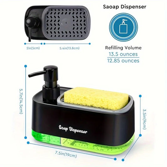 3-in-1 Kitchen Soap Dispenser