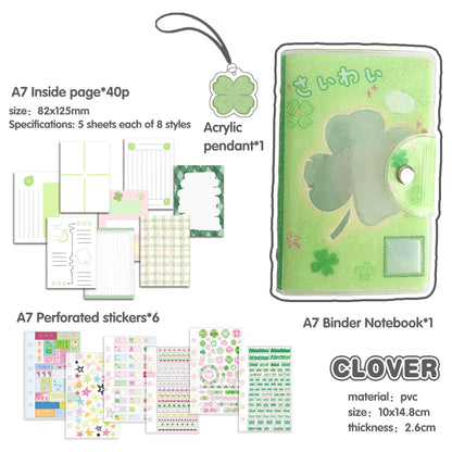 WAKAWAKA Glitter A7 Binder
