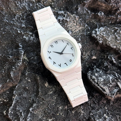 Arabic Numerals Quartz Watch