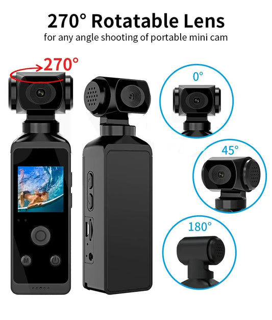 Pocket 4K Action Camera