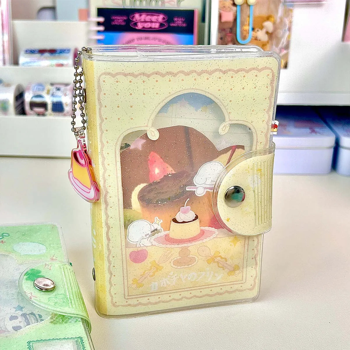 WAKAWAKA Glitter A7 Binder