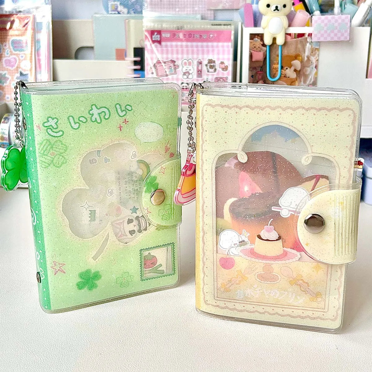 WAKAWAKA Glitter A7 Binder