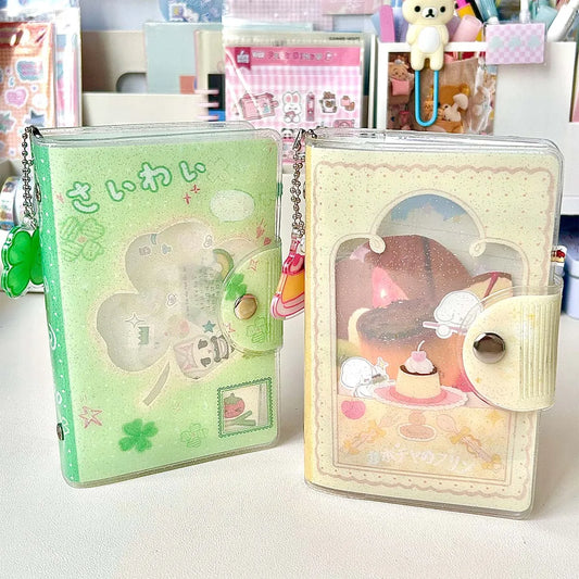 WAKAWAKA Glitter A7 Binder