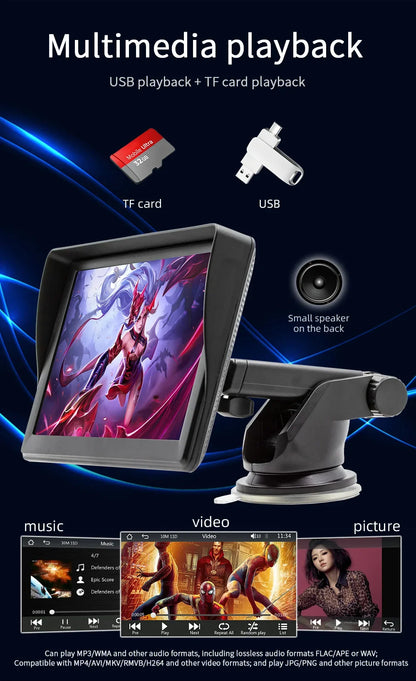 Universal 7-Inch Wireless Car Player