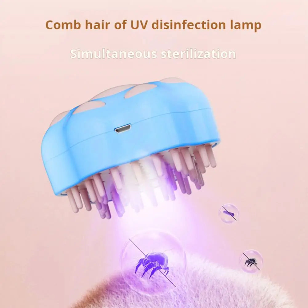 Steamy Pet Grooming Brush