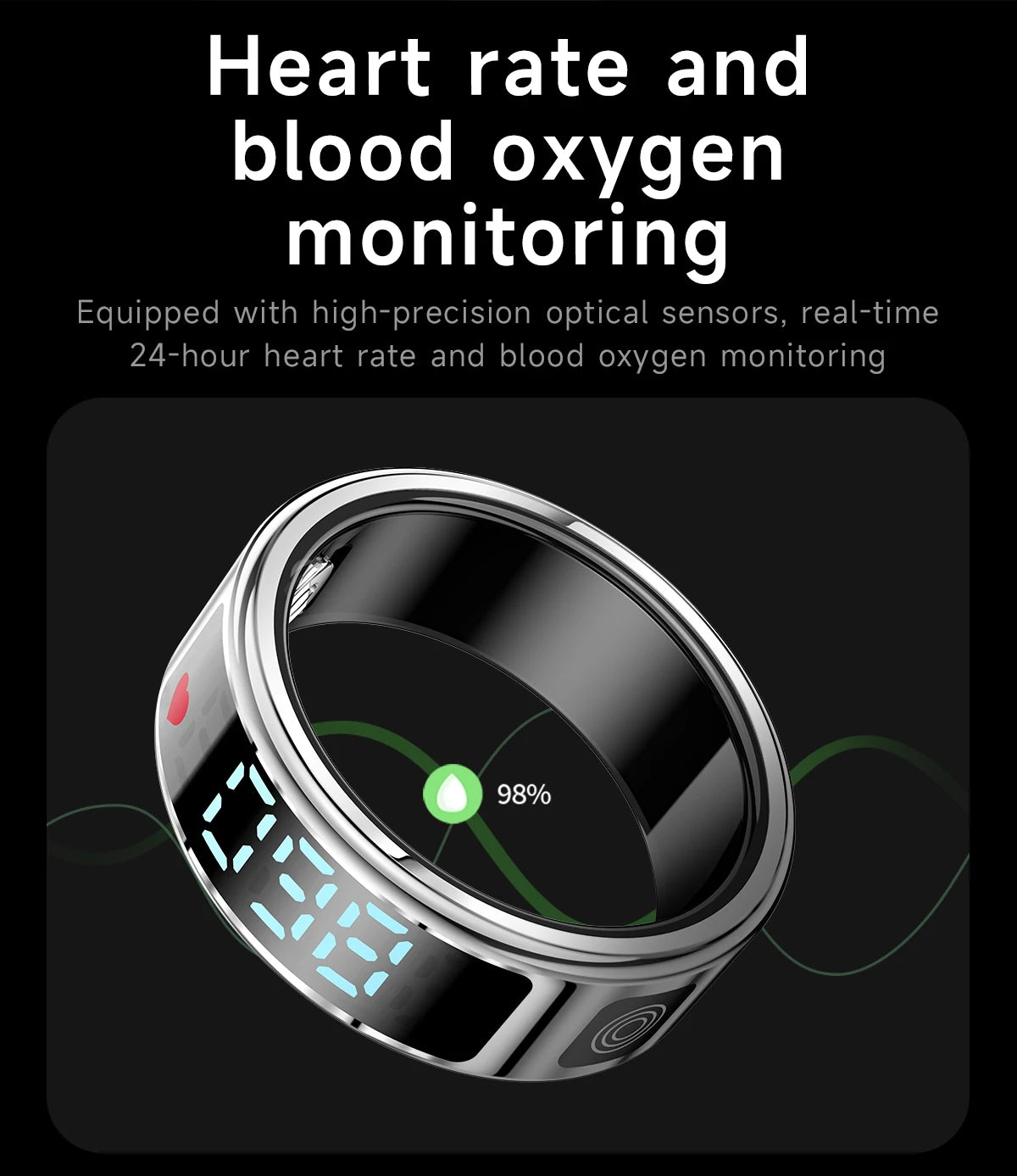 SR08 Smart Fitness Ring
