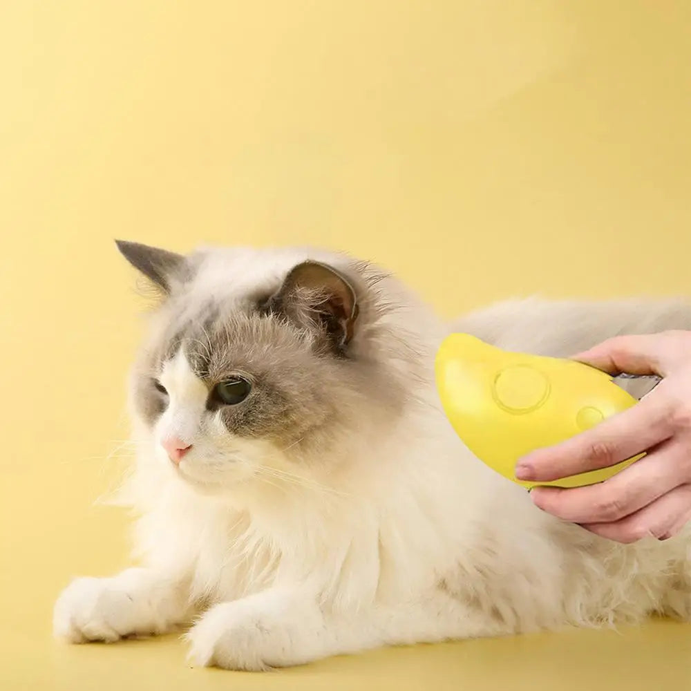 Steamy Pet Grooming Brush
