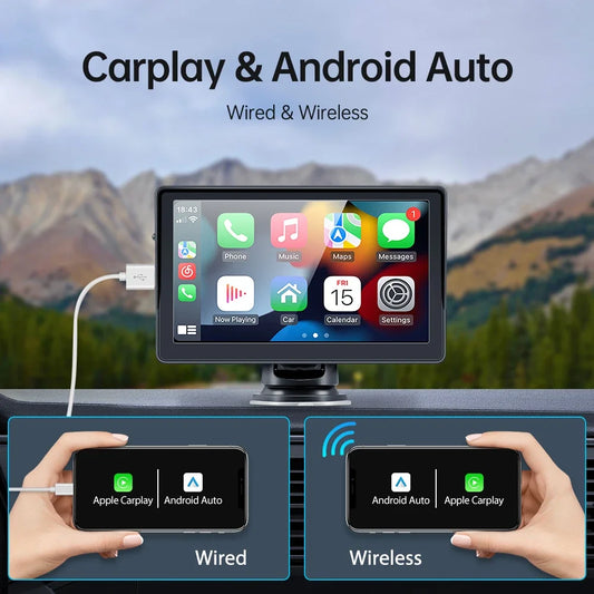 Universal 7-Inch Wireless Car Player