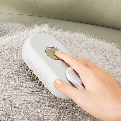 Steamy Pet Grooming Brush