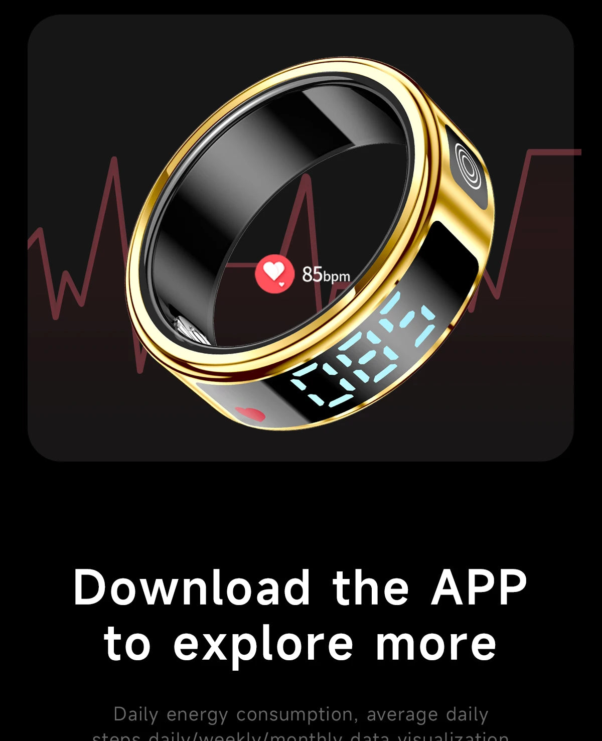 SR08 Smart Fitness Ring