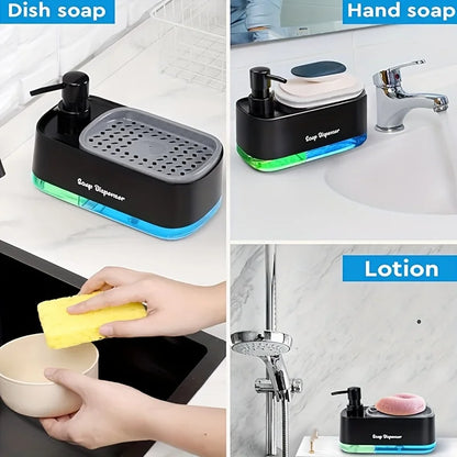 3-in-1 Kitchen Soap Dispenser