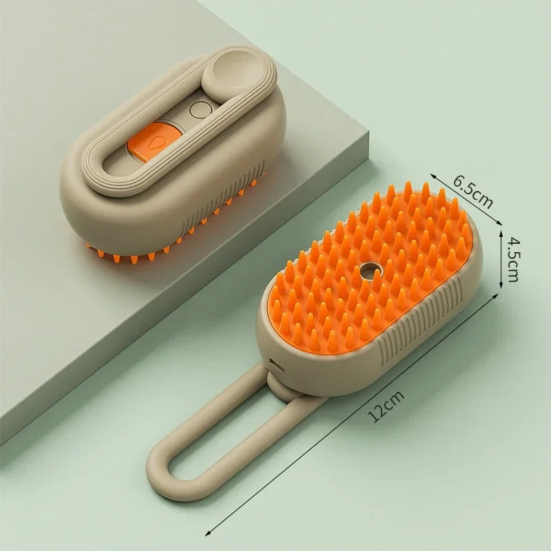 Steamy Pet Grooming Brush
